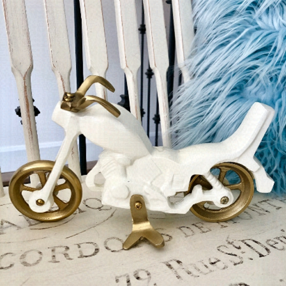 Motorcycle, Metal, Decor,‎ Model, Motorbike, Figurine, Nice Condition